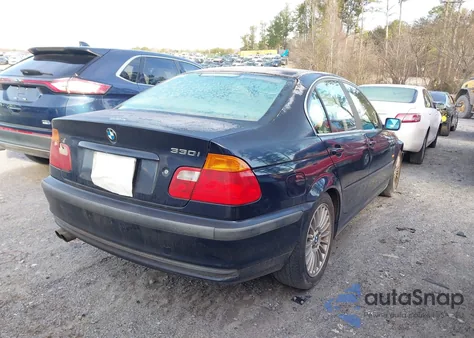 2001 BMW 330I z USA, uszkodzony, nr VIN WBAAV53491FJ64666